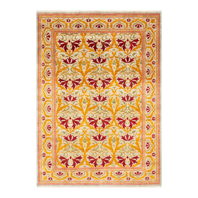 Venla One-of-a-Kind 6'4" x 9'2" Hand Knotted Area Rug