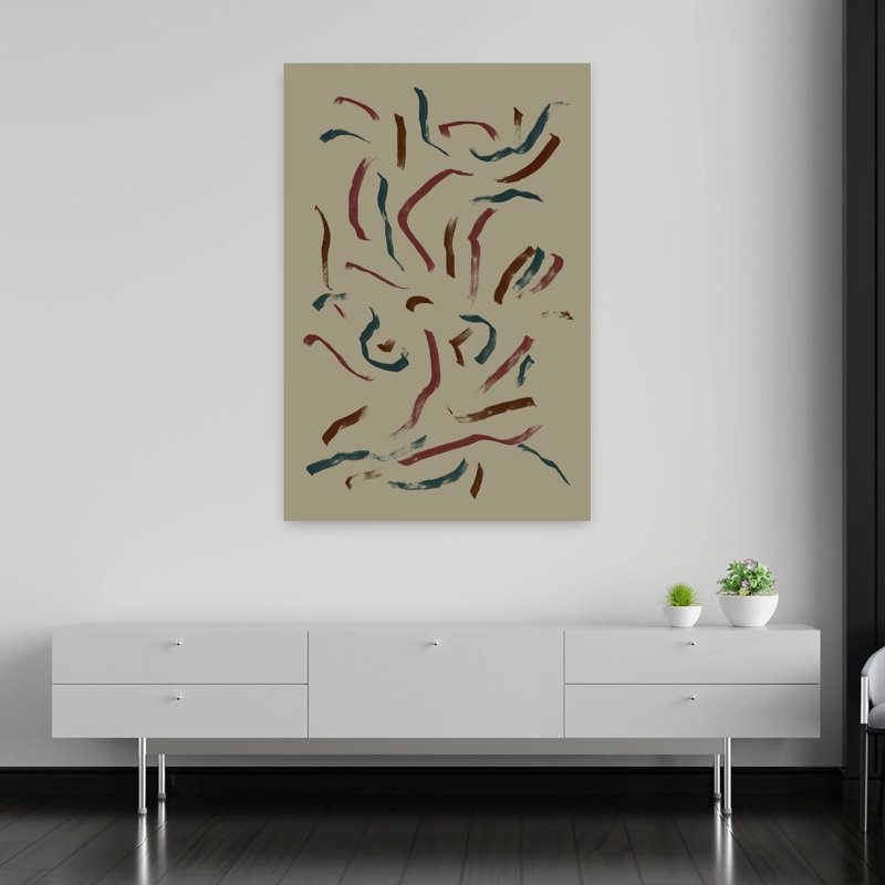 Art contemporain contemporain contemporain, H 60 po x l 40 po