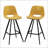 Porth Fabric Kitchen 28.25" Counter Height Stools, Set Of 2-565094291
