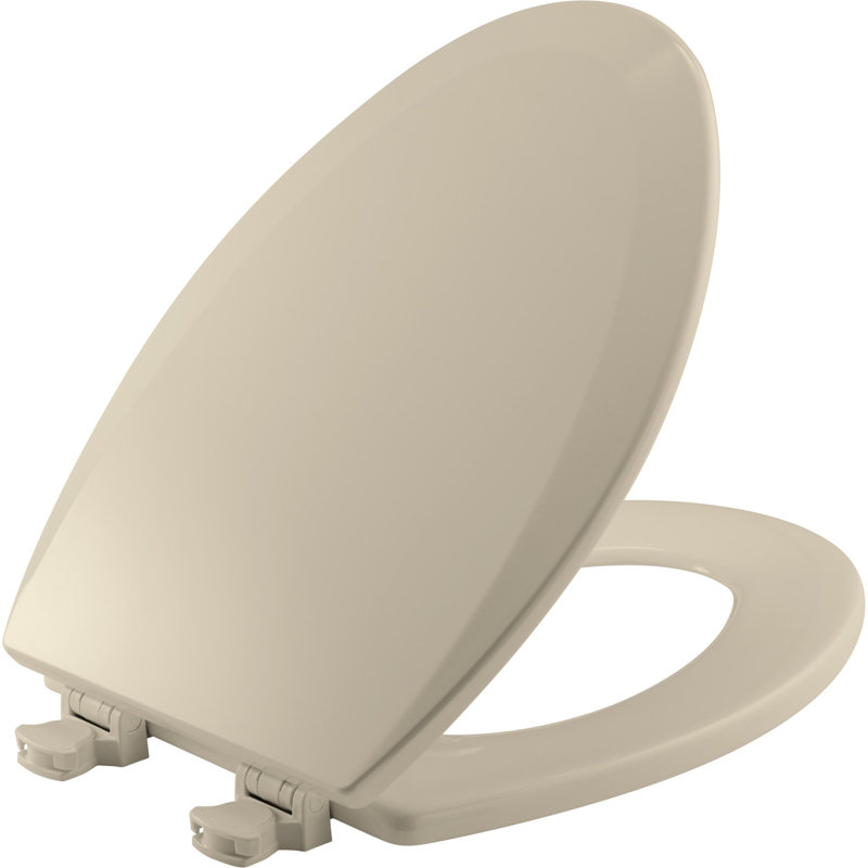 1500EC Elongated Toilet Seat, Almond