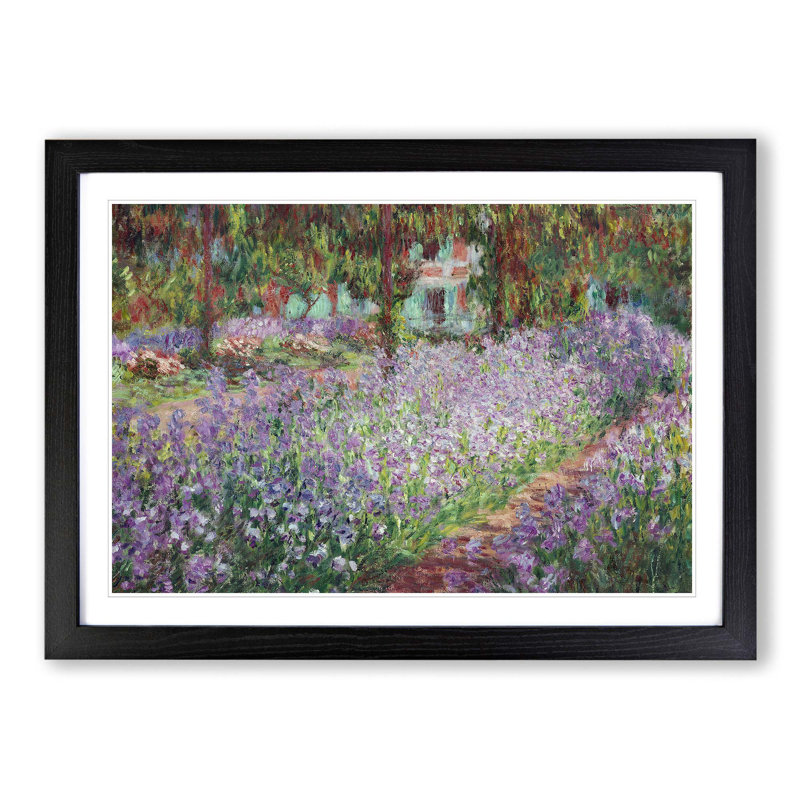 Claude Monet - Single Picture Frame Painting, Black