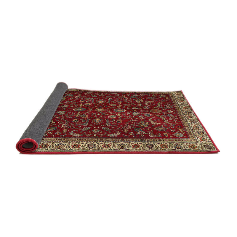 Tapis oriental rouge Reanna, Rond 7 pi