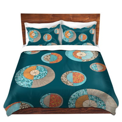 Polyester Geometric Shapes Duvet Cover