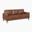 Mitka 77" W Faux Leather Sofa -829493050