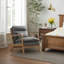 Fauteuil rembourré avec coussin lombaire Eimantas-98593156