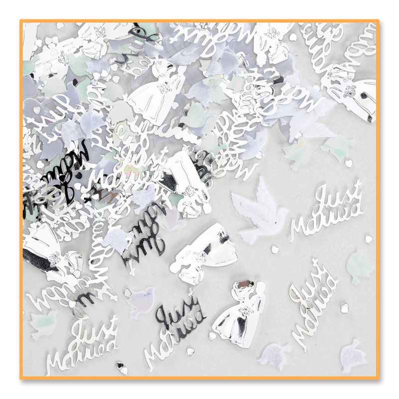 Confettis de mariage - paquet de 6