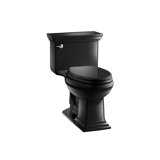 Memoirs Elongated 1.28 GPF Toilet with Aquapiston Flush Technology and Left-Hand Trip Lever