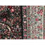 Tapis noir de haute qualité noué à la main