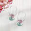 Sous-verres ronds en cuir Nautilus Palm Beach-119015145