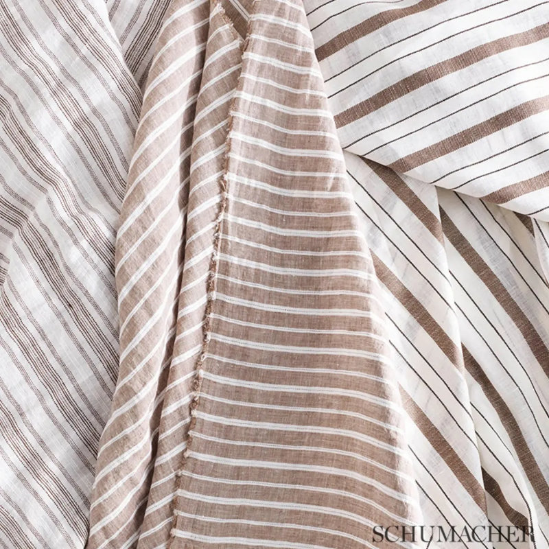 Renato Linen Fabric, Cocoa