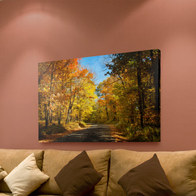 " Fall Walkway " by Lois Bryan