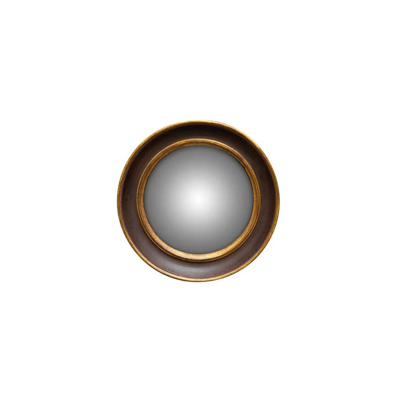 Convex Mirror Double Golden Edge