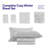 Ultra Soft Microplush Solid Fleece Sheet Set - King, Grey-117002902-117002898