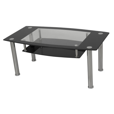 Table basse avec porte-revues