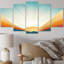 Holbrook - Décoration murale géométrique moderne - 5 panneaux