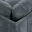 Canapé modulaire 115,5 po gris foncé avec sièges confortables et compartiments cachés