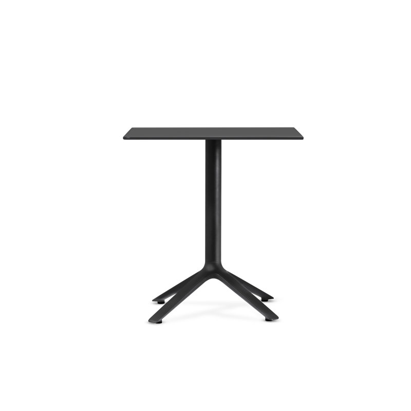 EEX Square Dining Table, Black, Black