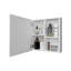 Pharmacie avec miroir inclus et 1 porte-808402035