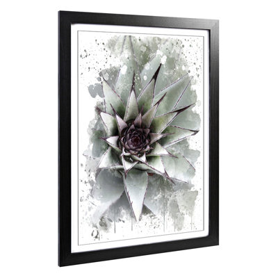 Green Succulent Cactus - Wall Art
