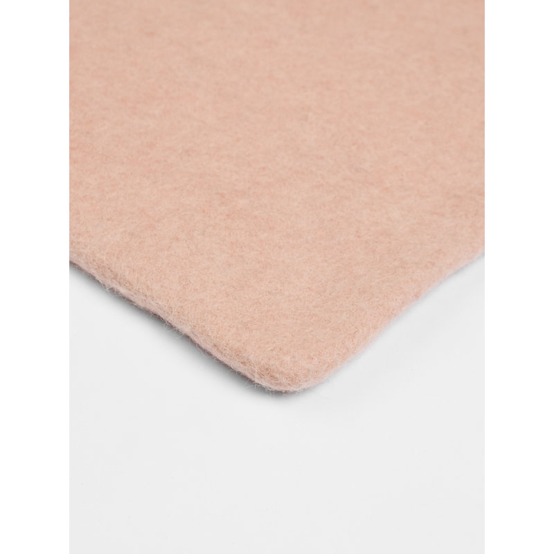 Solid Colour Wool Hand Woven Area Rug, Rectangle 120 x 170cm