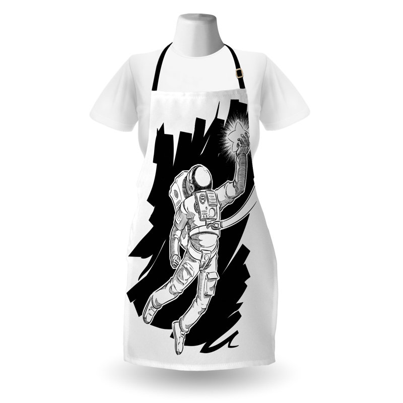 Tablier East Urban Home astronaute unisexe