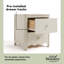 Casablanca 2 Drawer Nightstand-110080808