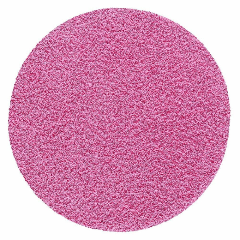 Aanuoluwa Round 120 cm x 120 cm Shag Indoor / Outdoor
