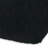 Spongy Microfiber Square Pouf, Dark Charcoal-1121579252