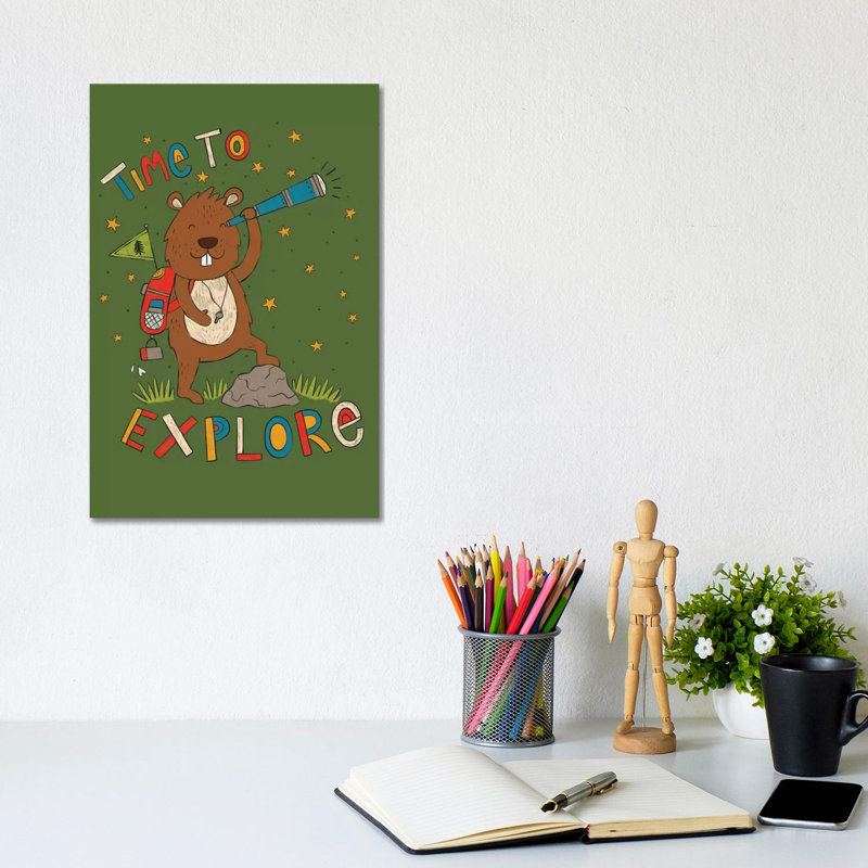 Everyday Big Adventure I by Lisa Barlow - Wrapped Canvas Print, 30.48cm H x 20.32cm W x 1.91cm D