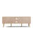 Tv Stand For Living Room, Mid Century Modern Entertainment Center For 55/60/65 Inch Tv, Tv & Media Consol With Fluted Door Cabinets And Open Shelves, For Bedroom, Classical-111721027