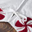 Candy Swirl Hand Beaded Tree Skirt