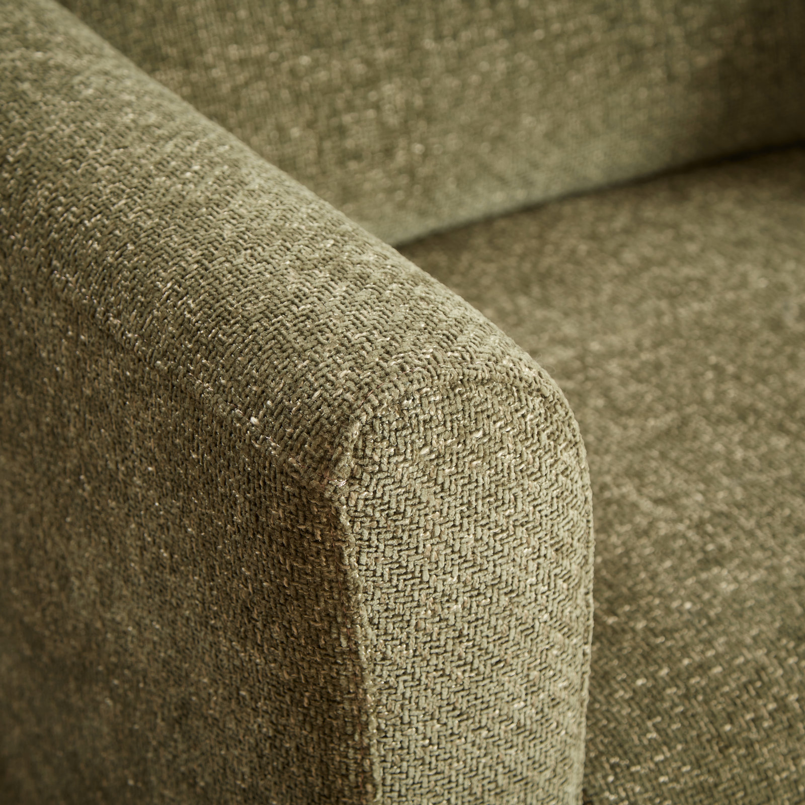Scottie Eucalyptus Swivel Accent Chair, Laurel Forest Performance Chenille