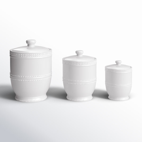 Deckard Ceramic / Porcelain Canister - Set of 3