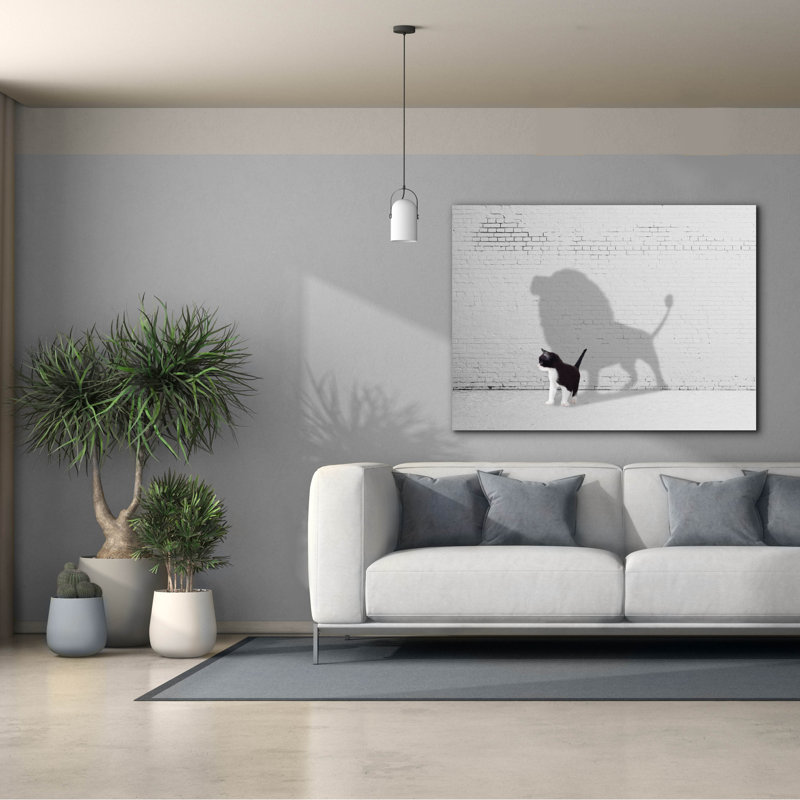  «Believe 1» par John Hovenstine, art mural sur toile, 54 po x 40 po