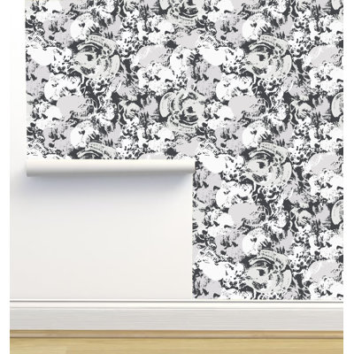 Rouleau de papier peint autocollant L 12 pi x l 2 pi Monor Designs