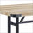 Oak And Sandy Black Dining Table