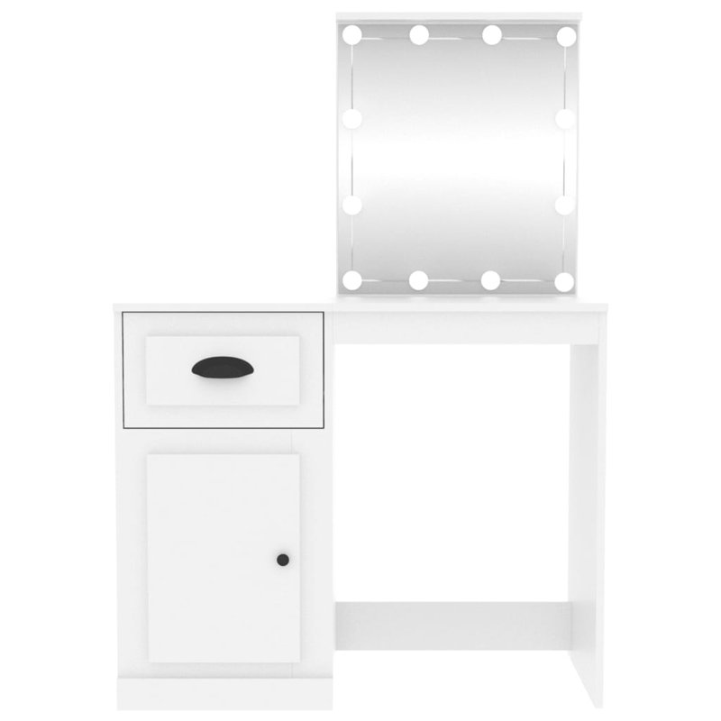 Bellefontaine Dressing Table, White