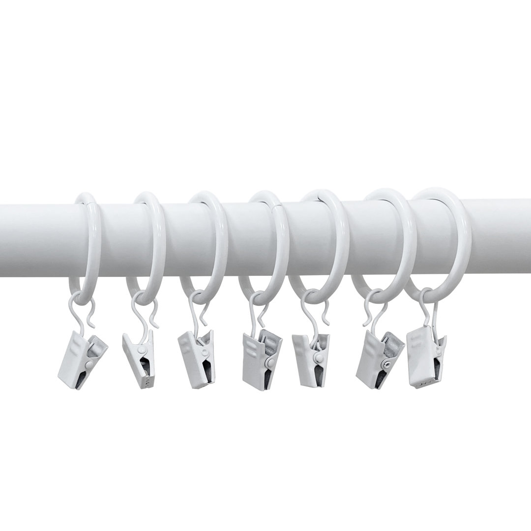 Fraida Curtain Rings (Set of 7) Symple Stuff 