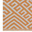 Geometric Area Rug in Orange/Ivory-50686319