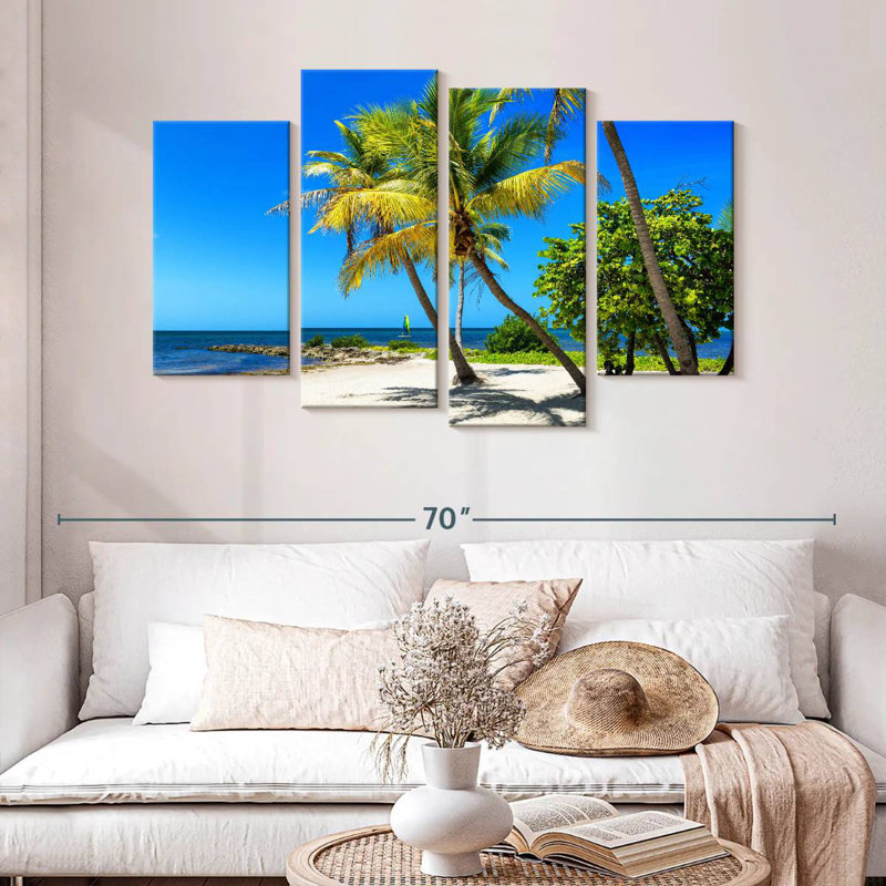 Vanna Key West Paradise, H 32 po x l 52 po