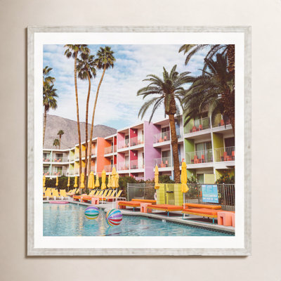 Tulle "Palm Springs Pool Day VII" Print