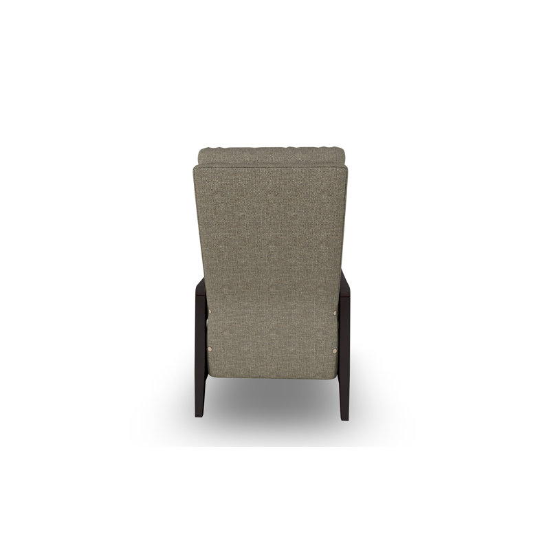 Modern High Leg Recliner, Twig, Espresso