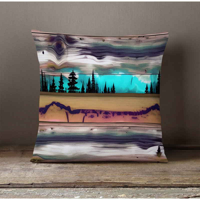 Coussin décoratif, H 16 po x l 16 po, Housse de coussin seulement - sans coussin