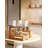 16.5 inch Solid Acacia Wood Cake Dessert Tiered Stand - Set of 3 Display Stands - No Installation Required