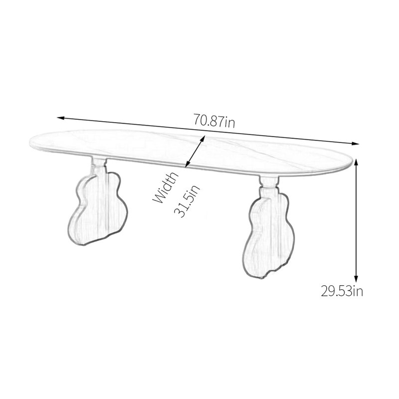 Fralish, Burly Wood, 29.53"H x 70.87"L x 31.5"W