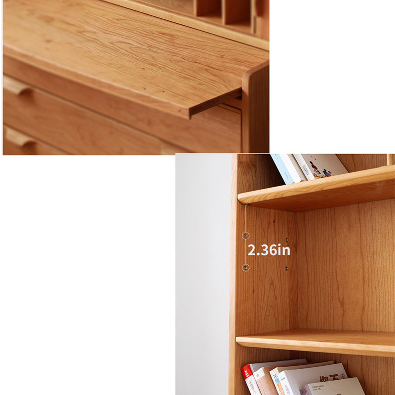 Bibliothèque créative de style japonais