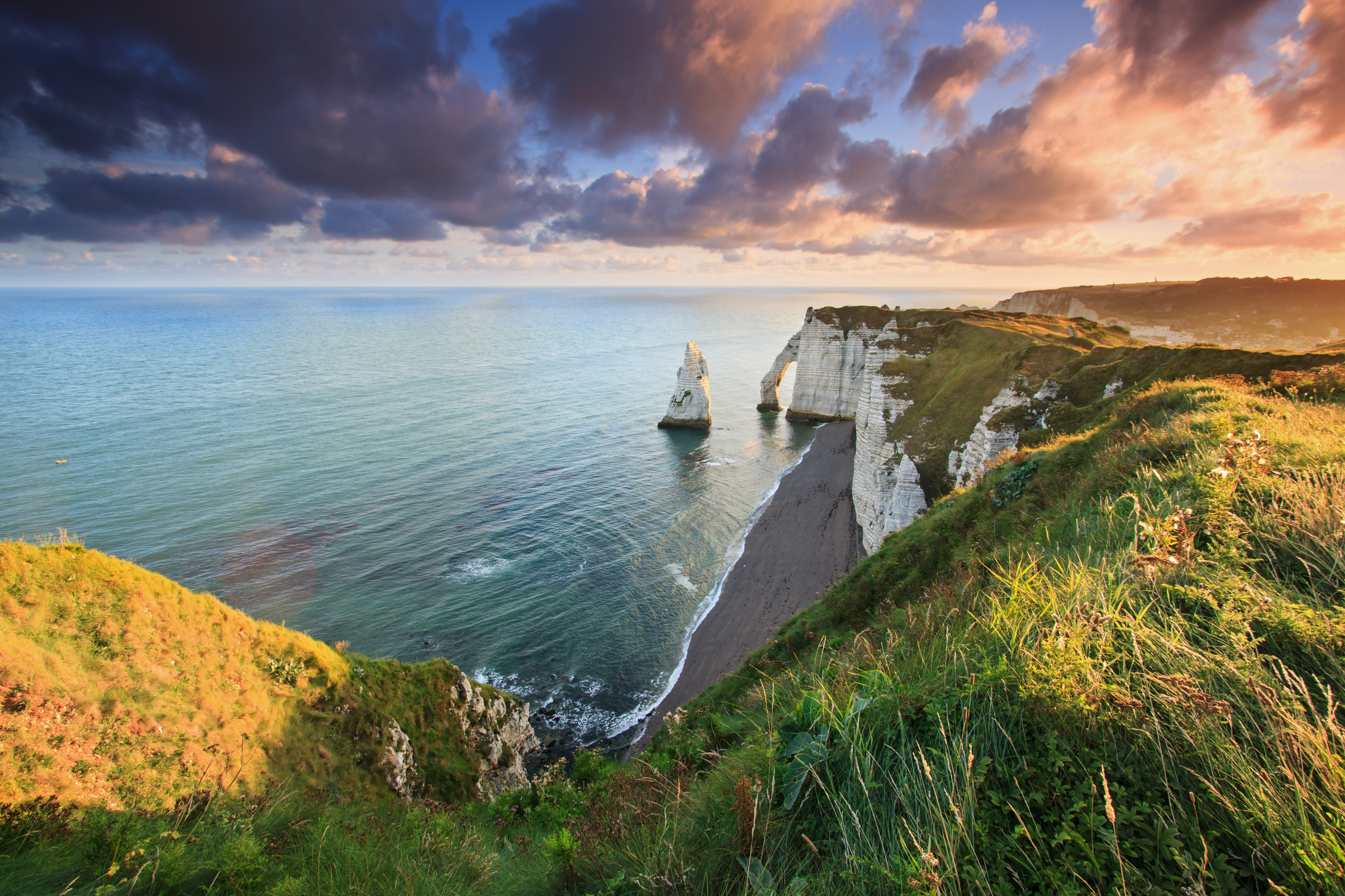 House of Hampton Sunrise Over Etretat | Wayfair.co.uk
