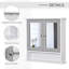 W H Medicine Cabinet Mirror