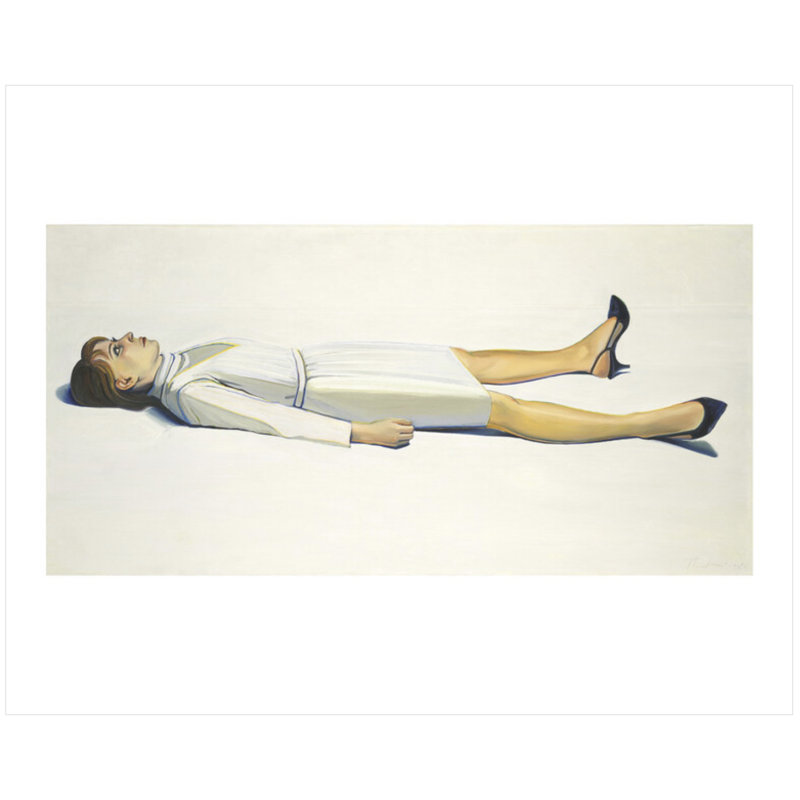 Reproduction giclée de «Supine Woman» par Wayne Thiebaud, H 16 po x l 20 po x P 0,1 po, Unframed