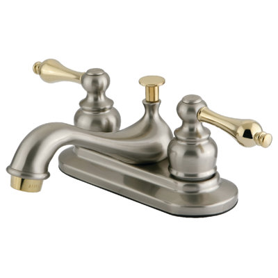 Elizabeth Centerset Bathroom Faucet with Drain Assembly